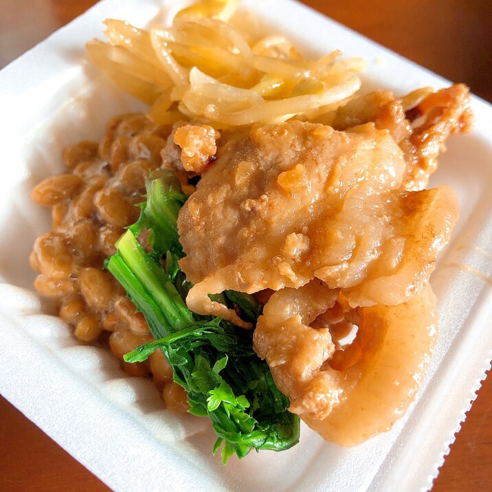 毎日納豆 焼肉と野菜のビビンバ風納豆 レシピ 作り方 By ミートソース 楽天レシピ